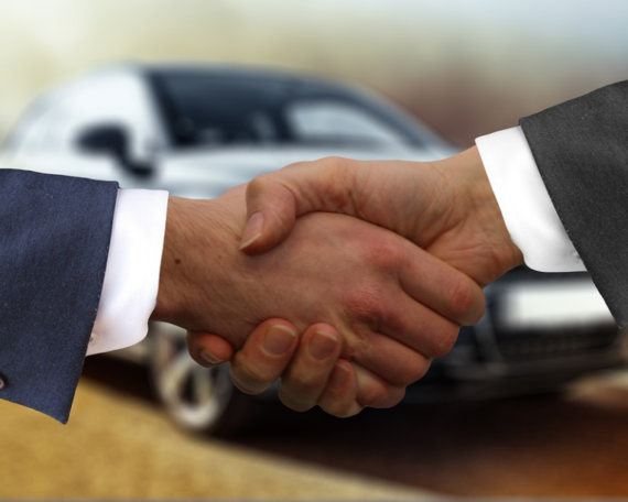 an illustration of car transaction